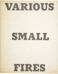 Various Small Fires and Milk (Signed First Edition) by RUSCHA, Edward - 1964