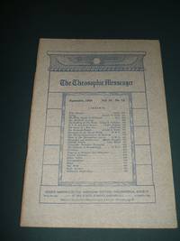cover of The Theosophic Messenger September 1909