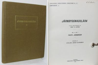 Järnbyggnadslära.  Efter föreläsningar av Prof.…