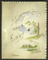 Nelly was a Lady. Hand painted vellum like wrapper