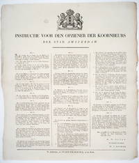 Instructie voor den opziener der koornbeurs der stad Amsterdam.