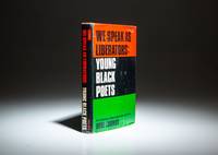 image of We Speak As Liberators: Young Black Poets; An Anthology Edited with an Introduction by Orde Coombs