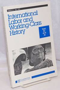 International Labor and Working-Class History: Number 44, Fall 1993, Thematic: Race and the CIO by Gruber, Helmut; Ira Katznelson, editors - 1993