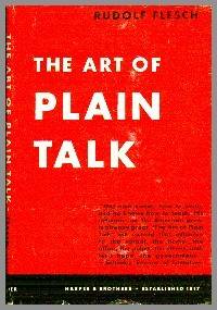 The Art of Plain Talk