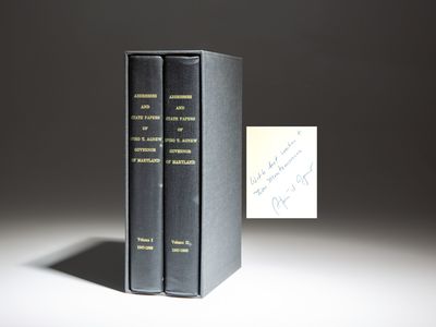 Addresses And State Papers Of Spiro T. Agnew; Governor Of Maryland 1967-1969. Edited by Franklin L. Burdette, Professor of Government and Politics, University of Maryland