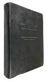 Bound volume containing U. S. Govt. Publications on Camouflage, all seeming have been produced in 1942. We could not decipher most of the cover lettering. "... Appendix A Defense Plant Corporation ... Manufacturing Plant ... North Carolina" is as much as we could get)