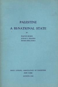 PALESTINE, A BI-NATIONAL STATE
