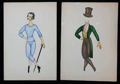 Original Art - 2 Watercolor Paper...; (photo 2)