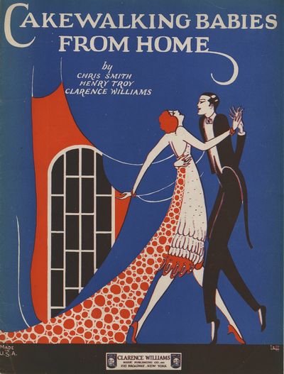 Cakewalking Babies from Home. [Sheet Music]