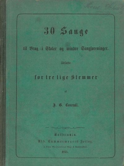 30 Sange til Brug i Skoler og mindre…