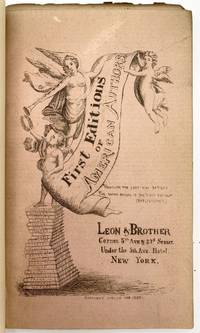 image of Catalogue of First Editions of American Authors