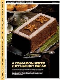 McCall's Cooking School Recipe Card: Breads 47 - Zucchini-Walnut Bread :  Replacement McCall's Recipage or Recipe Card For 3-Ring Binders : McCall's  Cooking School Cookbook Series