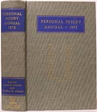cover of Personal Injury Annual - 1972