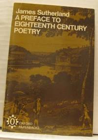 A Preface to Eighteenth Century Poetry.