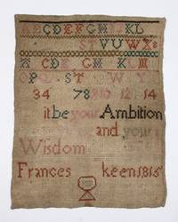 [Needlework sampler by Frances Keen]