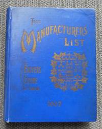 cover of THE MANUFACTURERS' LIST BUYERS' GUIDE OF CANADA. CANADIAN INDUSTRIAL BLUE BOOK.