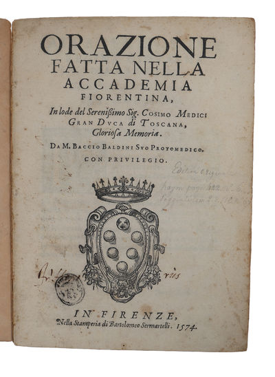 Orazione fatta nella Accademia Fiorentina, In lode del Serenissimo Sign. Cosimo Medici Gran Duca di Toscana, Gloriosa Memoria. (photo 2)