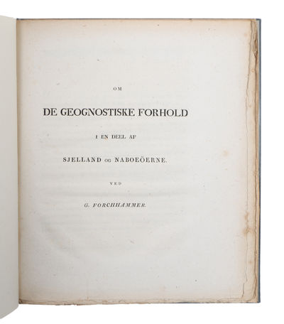 Om de geognostiske Forhold i en Deel af Sjelland…