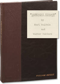 image of Greenwich Village (Original screenplay for the 1944 film, presentation copy belonging to William Bendix)