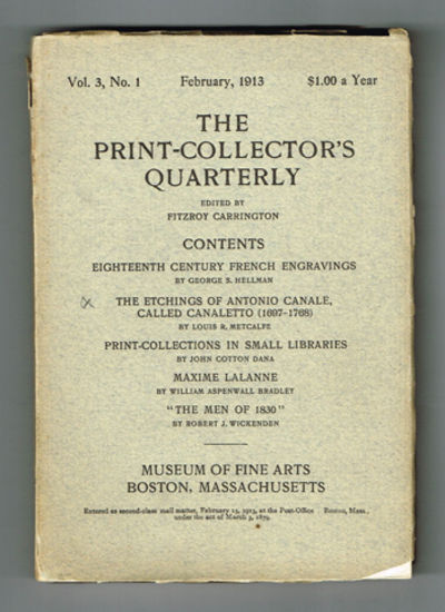 The print-collector's quarterly. [...] February,…