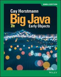 image of Big Java: Early Objects