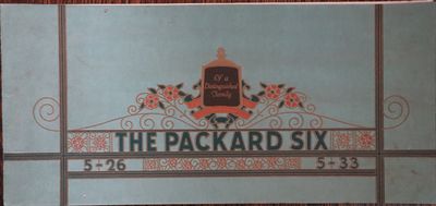 The Packard Six 5-26 5-33