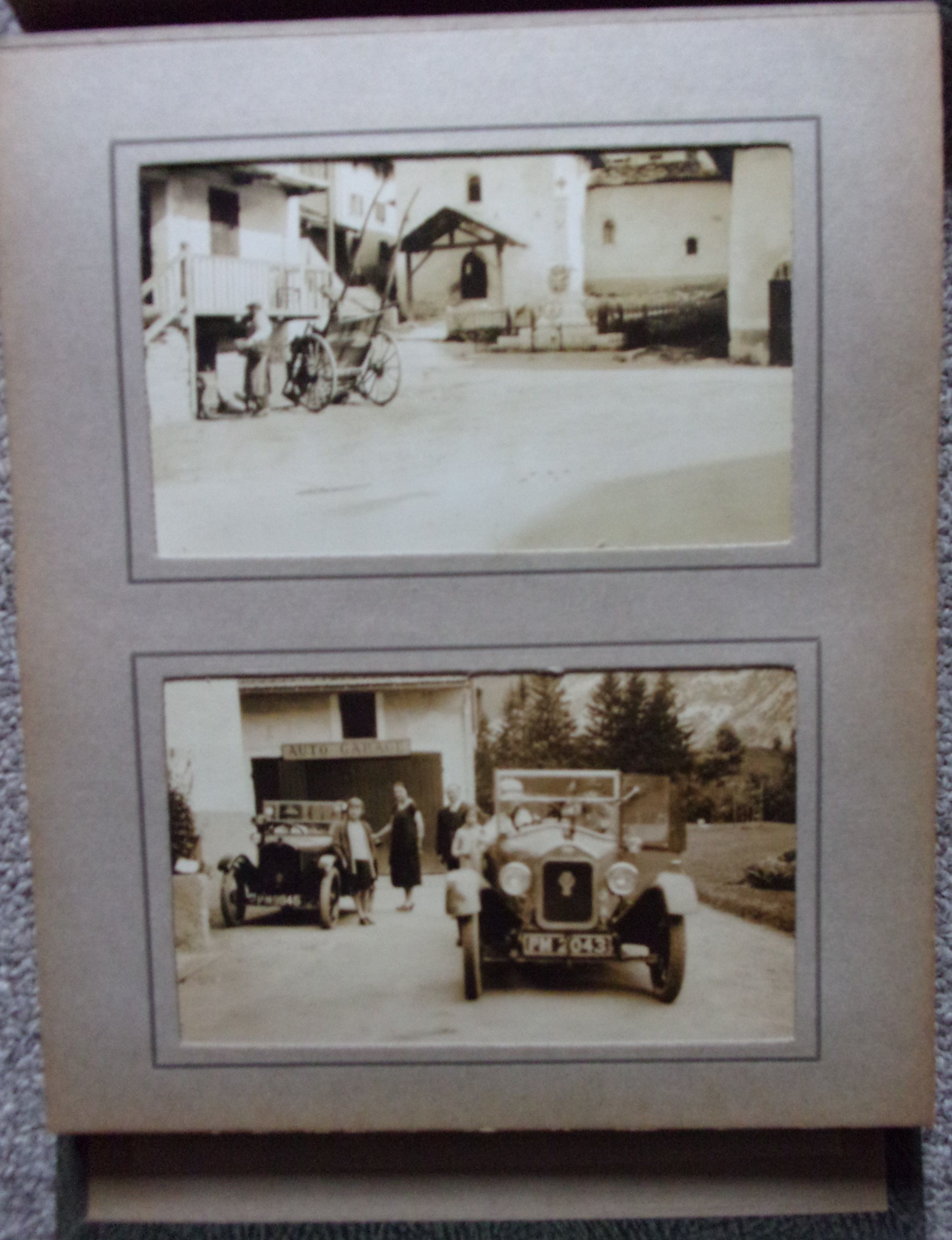 Unknown Family traveling by Ship to Europe with th