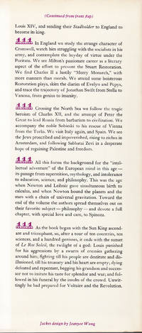 cover of THE STORY OF CIVILIZATION: PART VIII - THE AGE OF LOUIS XIV- A HISTORY OF EUROPEAN CIVILIZATION 1648-1715
