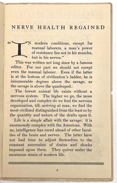 Nerve Health Regained" - Advertising...; (photo 2)