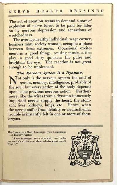 Nerve Health Regained" - Advertising...; (photo 4)