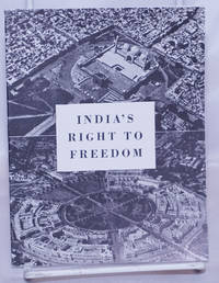 cover of India's right to freedom