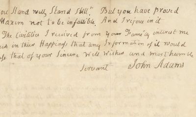 John Adams Marvels That the Seeds of Independence He and Benjamin Franklin Planted in the Courts of Princely France Would Grow Into the Great American Experiment and an Expanding Nation