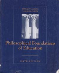 image of Philosophical Foundations of Education