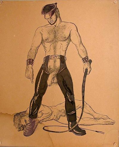 Tranny amatuer Gay pen and ink