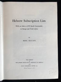 SEFER HA-PRENUMERANTN: VEGVAYZER TSU PRENUMERIRTE HEBREISHE SEFARIM UN ZAYERE HOTMIM FUN 8,767 KEHILOT IN AYROPE UN TSAFON-AFRIKE