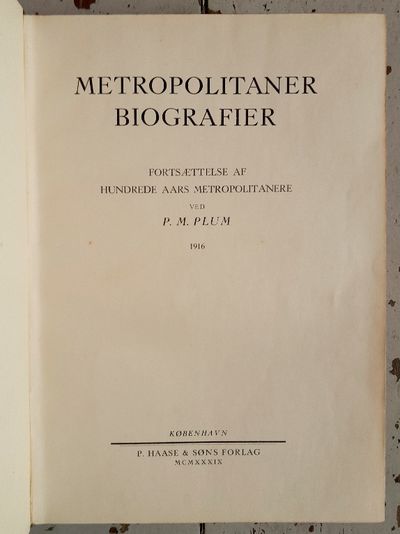 Metropolitaner biografier