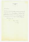 Autograph letter signed ("A. B. Toklas") to Geoffrey Parsons of The New York Herald Tribune, Paris, 16 June 1952