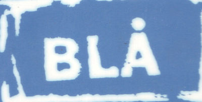 Blå
