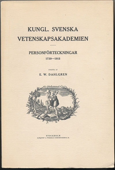 Kungl. svenska Vetenskapsakademien.…