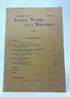 Sudan Notes and Records Volume 1 No. 1