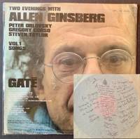 Two Evenings with Allen Ginsberg -- Peter Orlovsky, Gregory Corso, Steven Taylor (LP Record)
