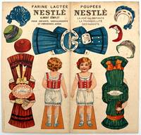 Poupées Nestlé" -- Uncut Advertising Paper Doll