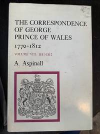 The Correspondence of George, Prince of Wales