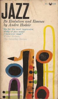 image of Jazz: Its Evolution and Essence ("Hommes et problèmes du jazz" original title).