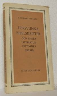 Försvunna bibelskrifter och andra…