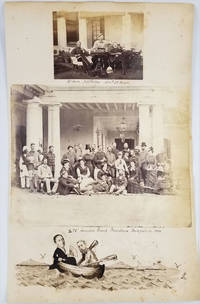 image of 14th Hussars in India. Albumen photographs