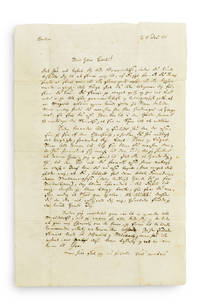Original handwritten letter for ”Min Kjære Carl” [i.e. My Dear Carl], signed ”din Onkel...