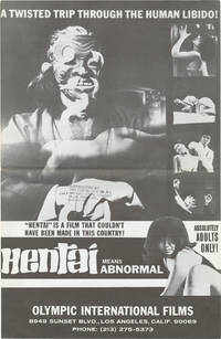 Hentai (Original pressbook for the 1965 film)