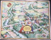 1936 24 x 19 birds eye view map Welcome to Simmons Corners, Tucker County home of Little Orphan...