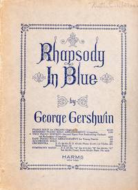 RHAPSODY IN BLUE: TWO PIANO EDITION - SECOND PIANO PART EMBODYING ORCHESTRAL REDUCTION